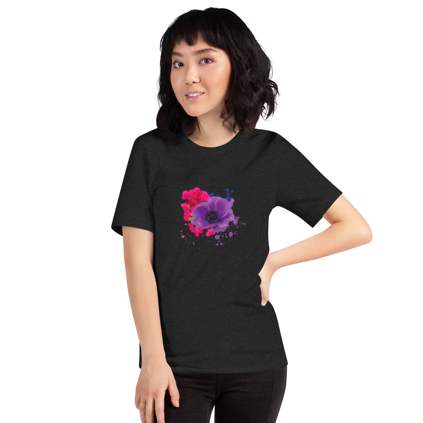 Purple Loves Pink | Unisex Graphic Tee | Other Colors Available - Starzzyco