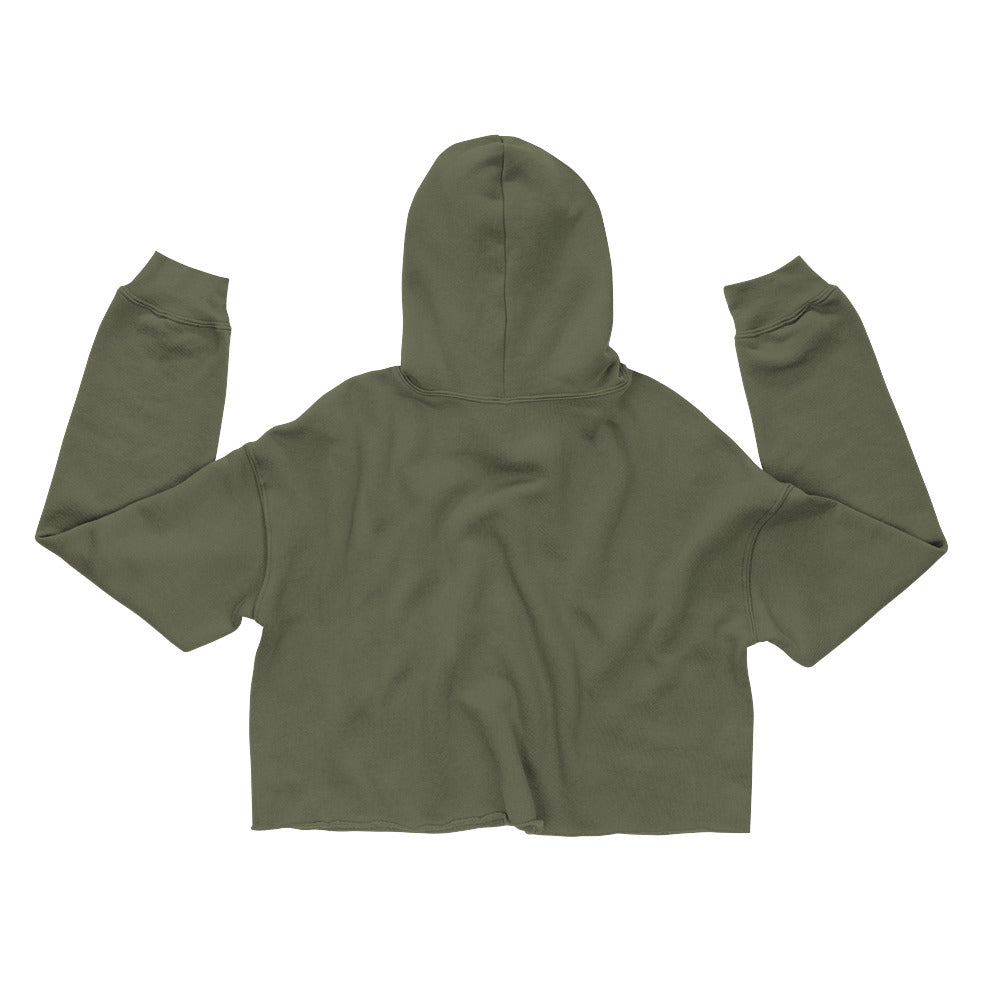 Paint a Flower For me Crop Hoodie - Starzzyco