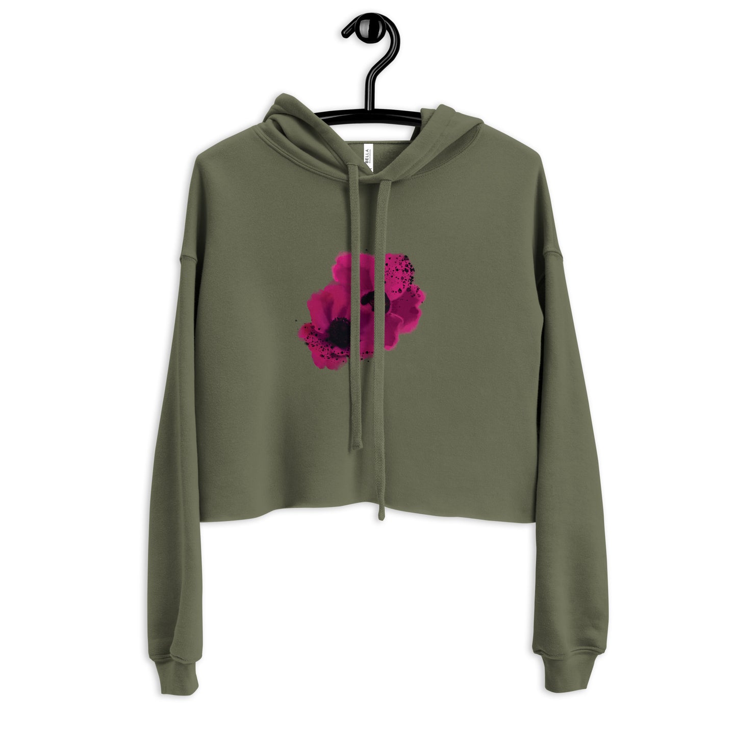 Hot Pink Hot Crop Hoodie - Starzzyco