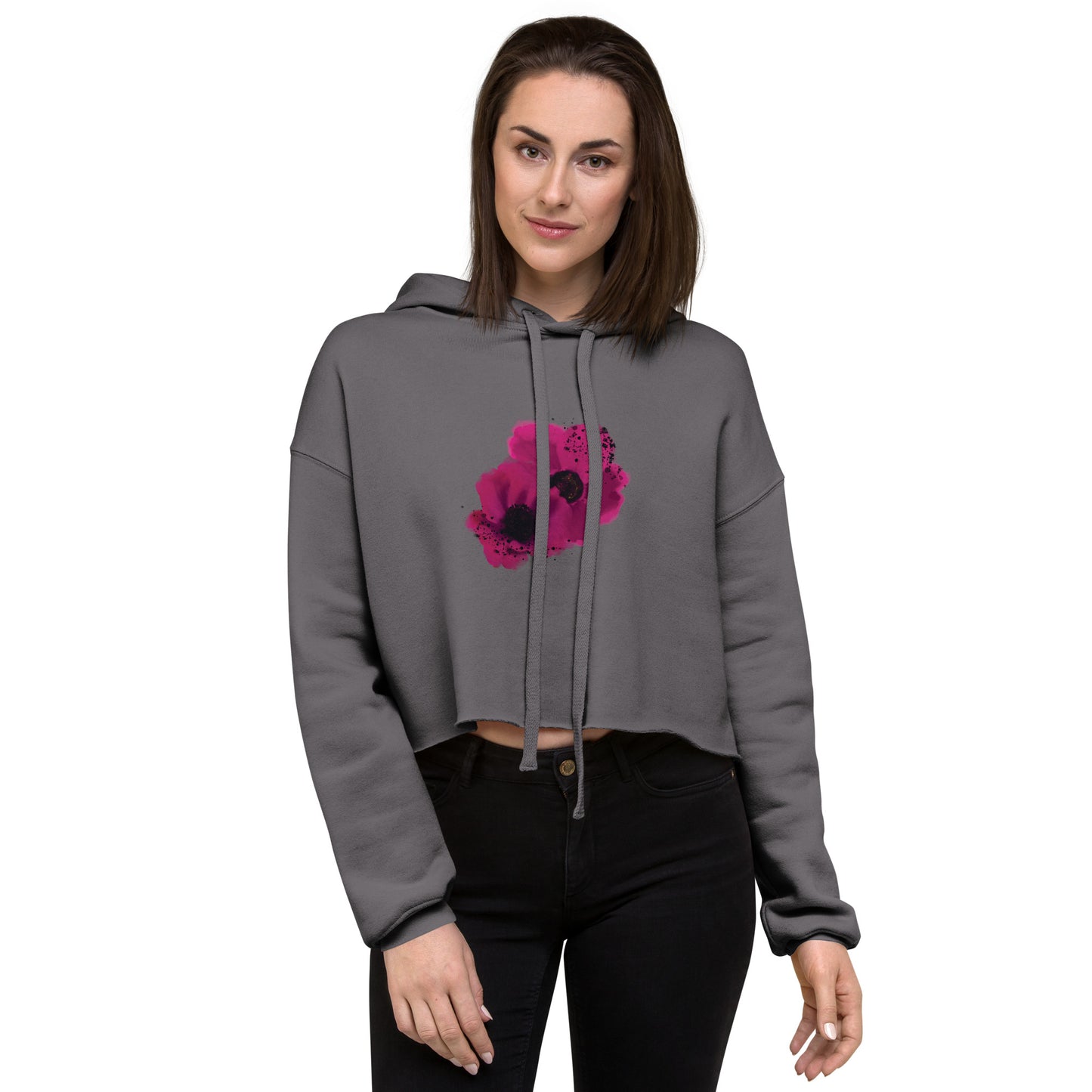 Hot Pink Hot Crop Hoodie - Starzzyco