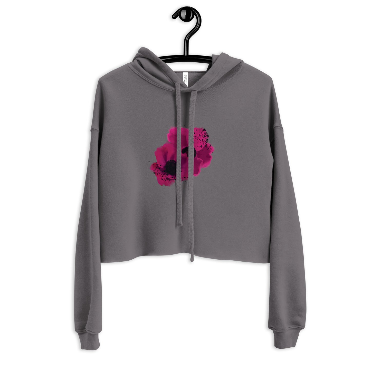 Hot Pink Hot Crop Hoodie - Starzzyco