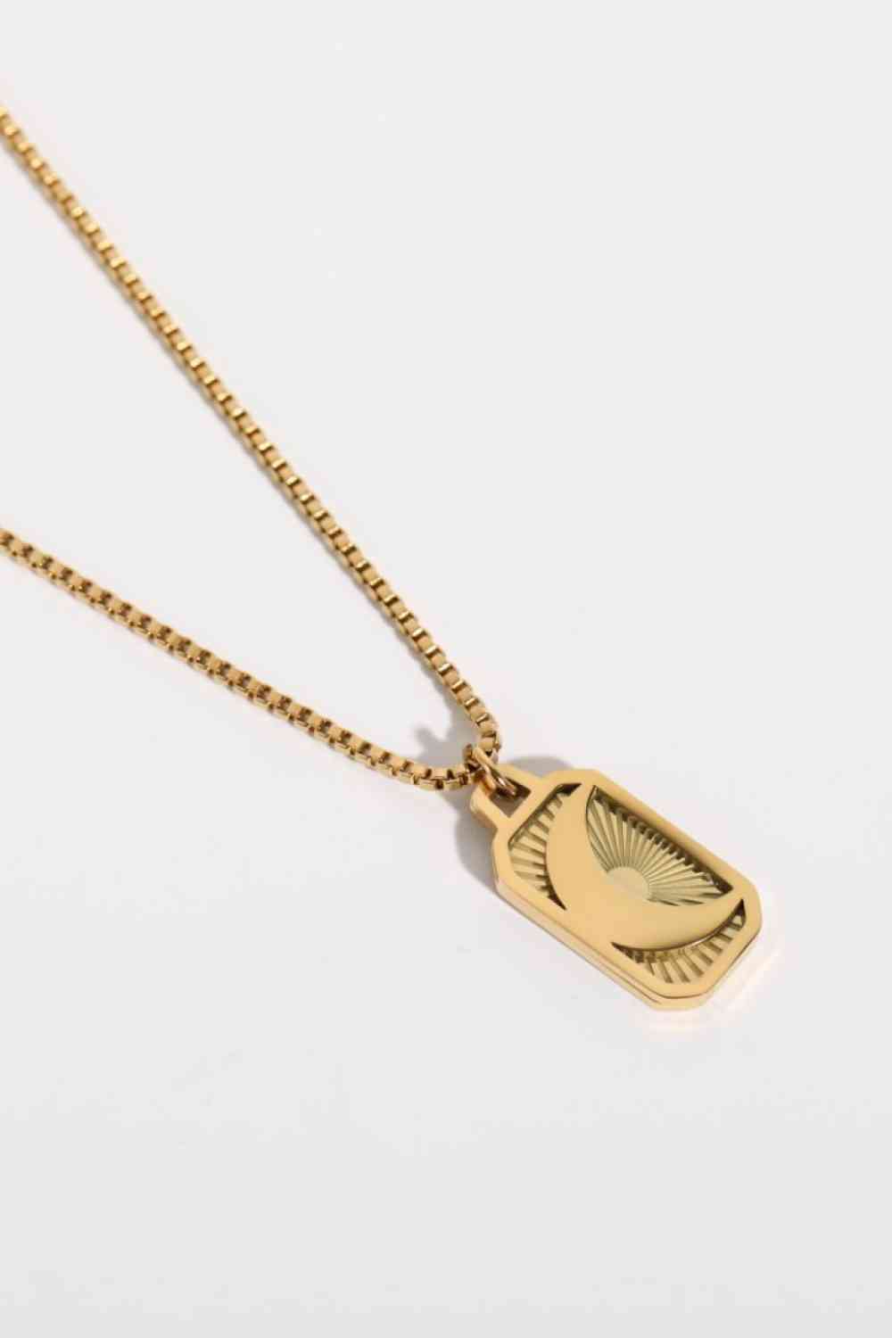 Stainless Steel 18K Gold-Plated Necklace - Starzzyco