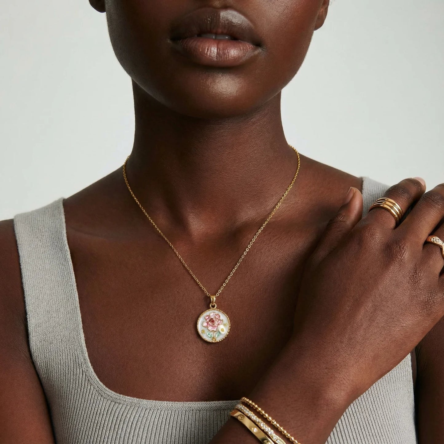 Rose Garden Dreams Necklace - Starzzyco