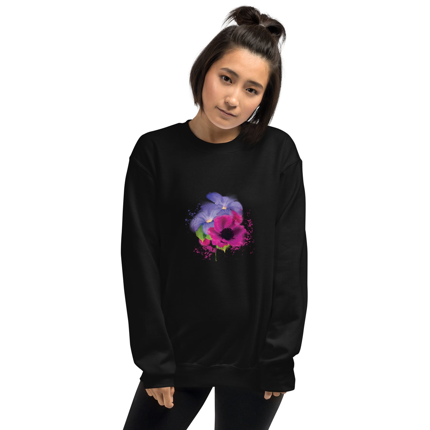 Paint Me A Flower | Unisex Sweatshirt  Other Colors Available - Starzzyco