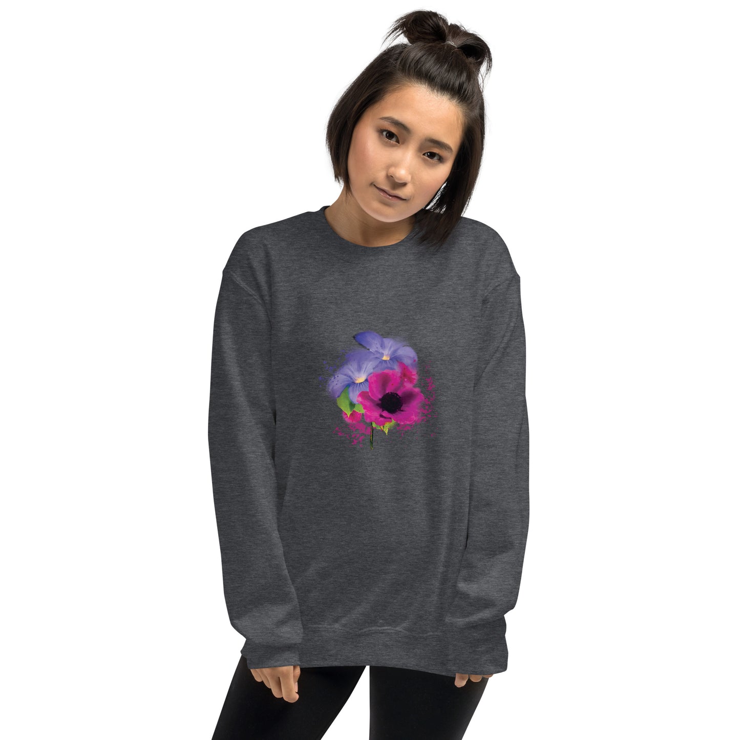 Paint Me A Flower | Unisex Sweatshirt  Other Colors Available - Starzzyco