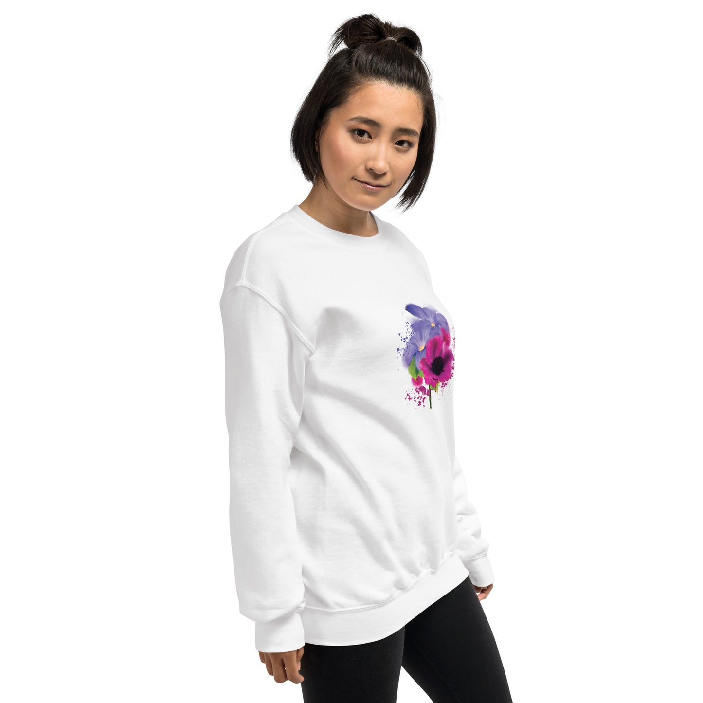 Paint Me A Flower | Unisex Sweatshirt  Other Colors Available - Starzzyco