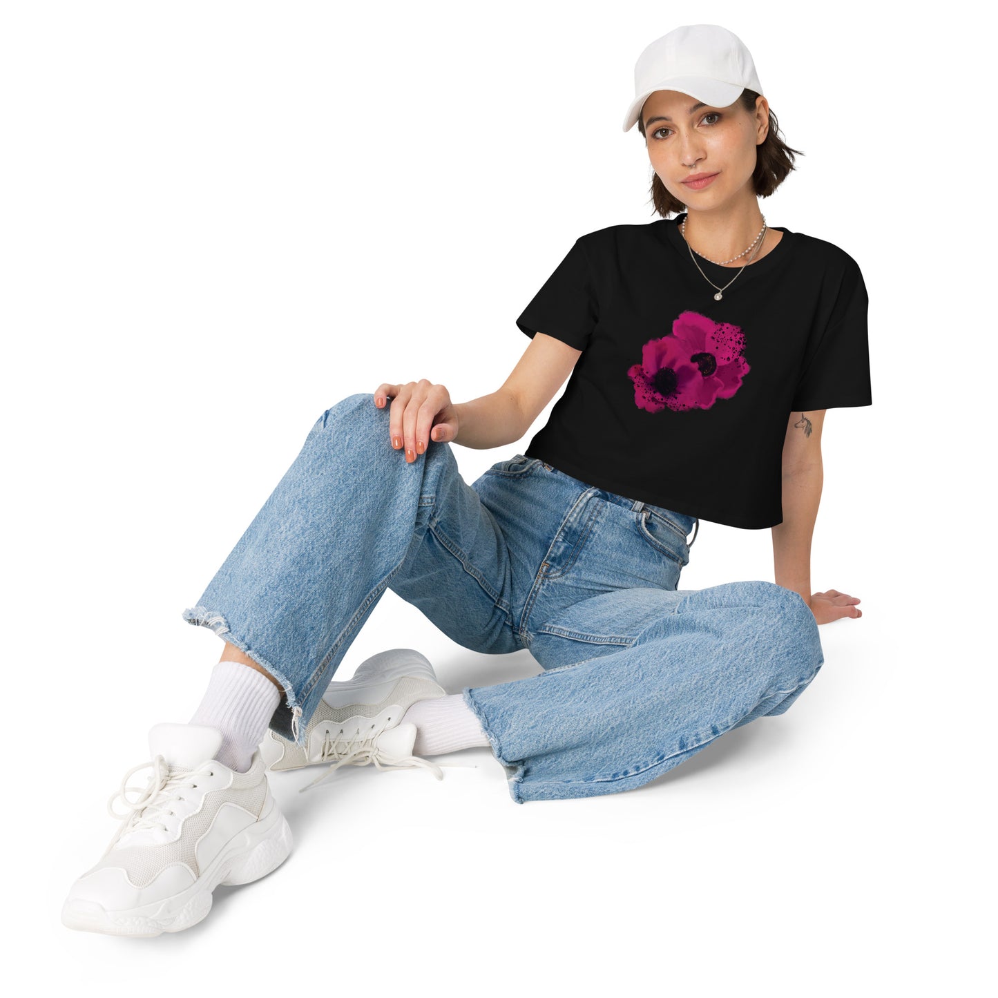 Heatwave Painted Crop Top - Starzzyco