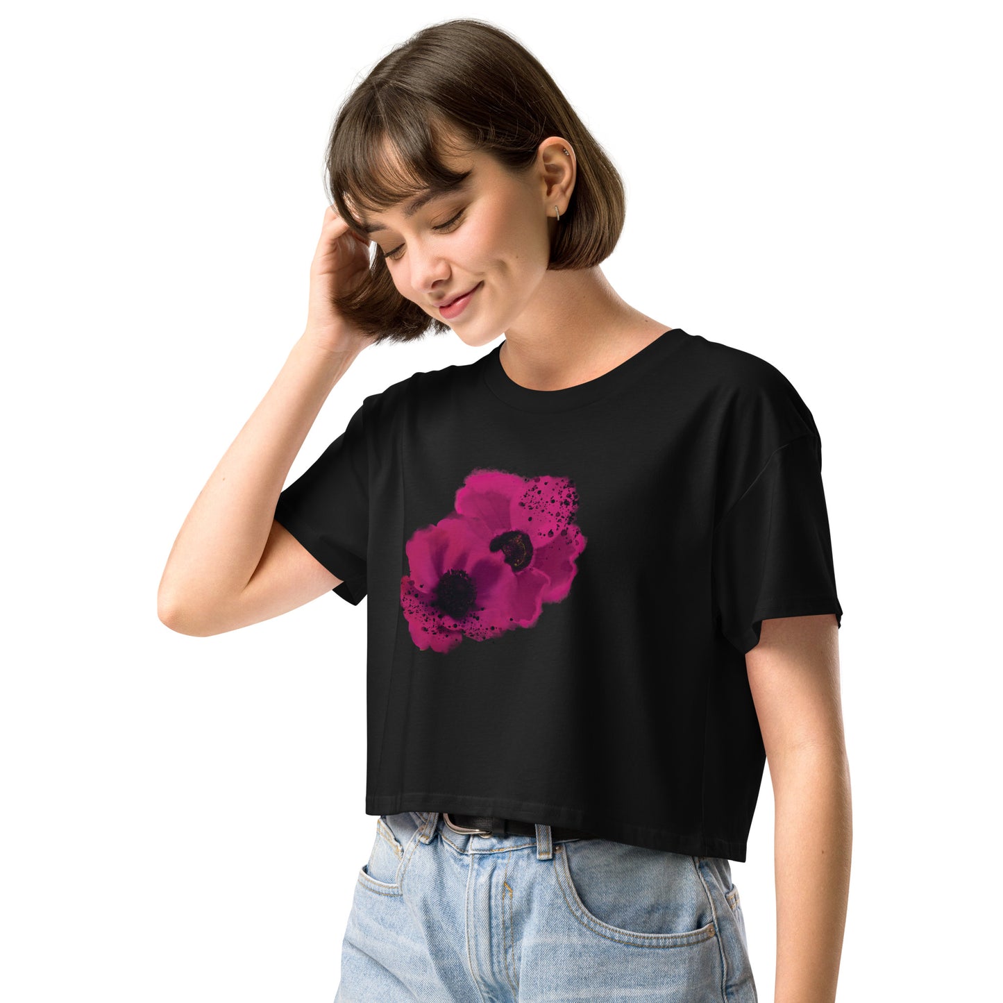 Heatwave Painted Crop Top - Starzzyco