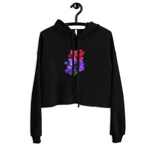 Flower Bundle Crop Hoodie - Starzzyco