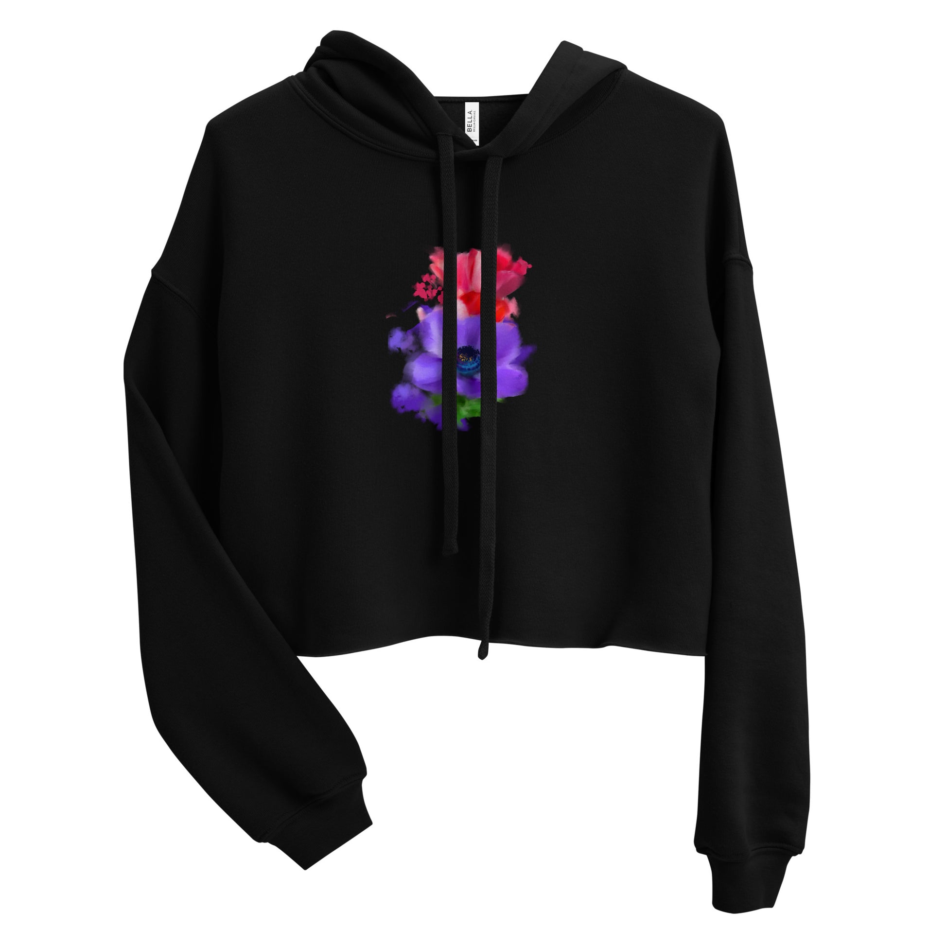 Flower Bundle Crop Hoodie - Starzzyco