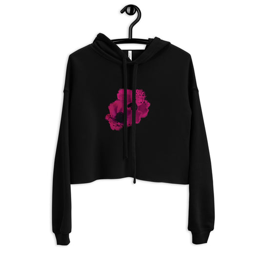 Hot Pink Hot Crop Hoodie - Starzzyco