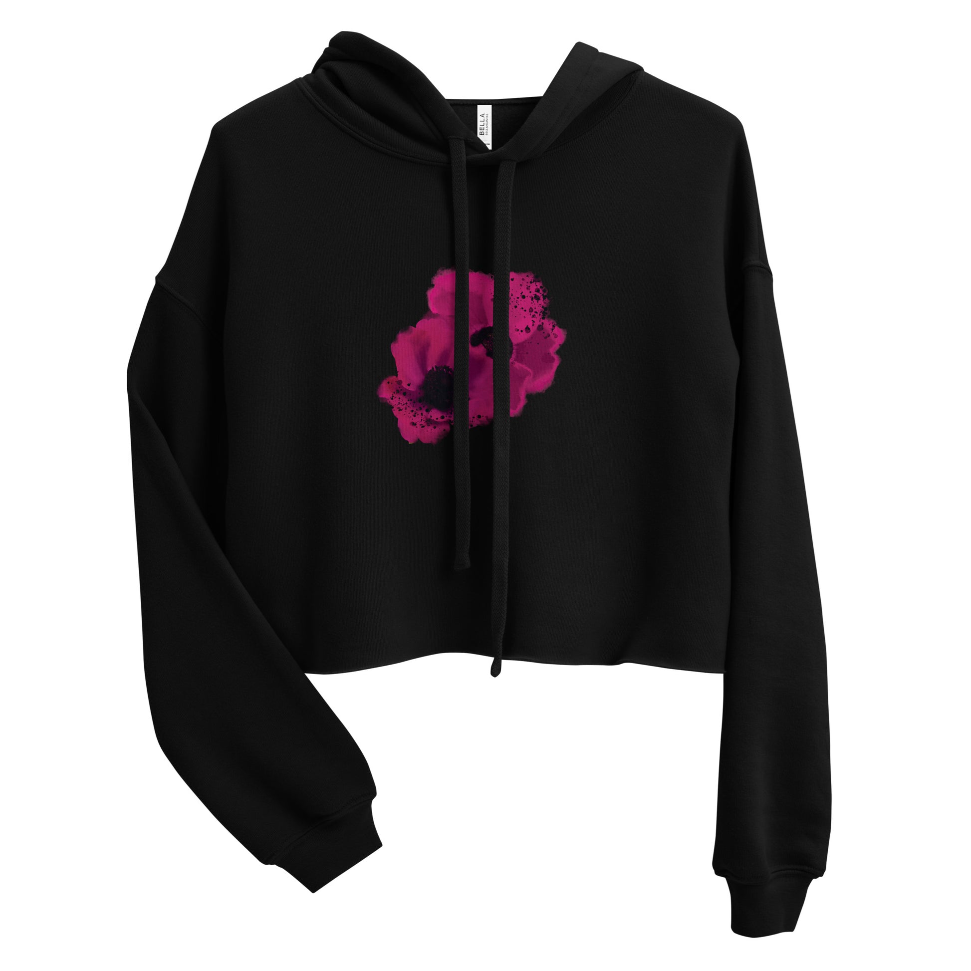 Hot Pink Hot Crop Hoodie - Starzzyco