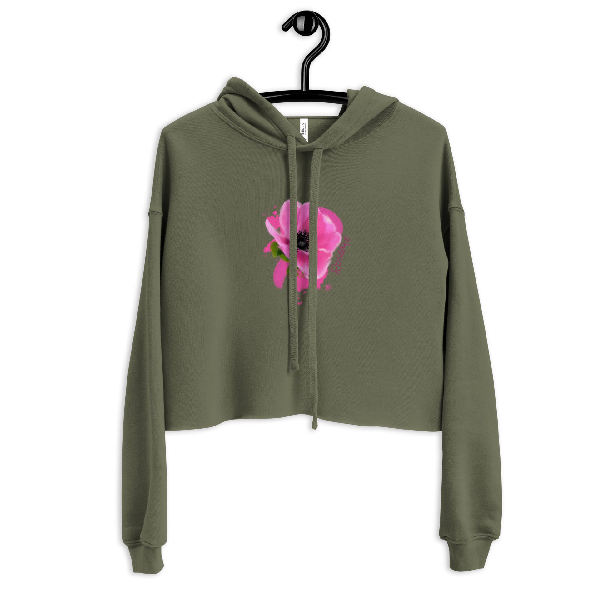 Roseate Crop Hoodie - Starzzyco