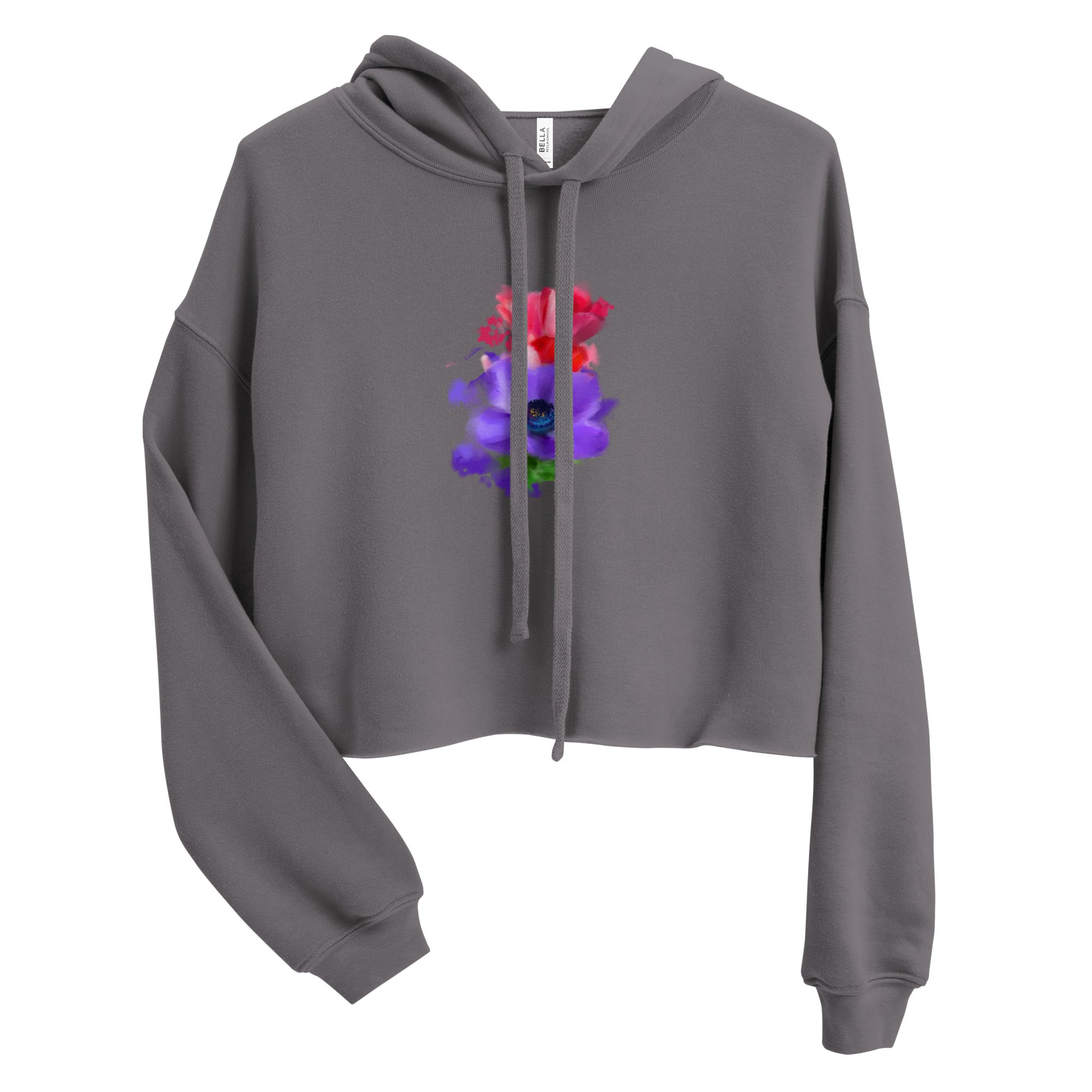 Flower Bundle Crop Hoodie - Starzzyco