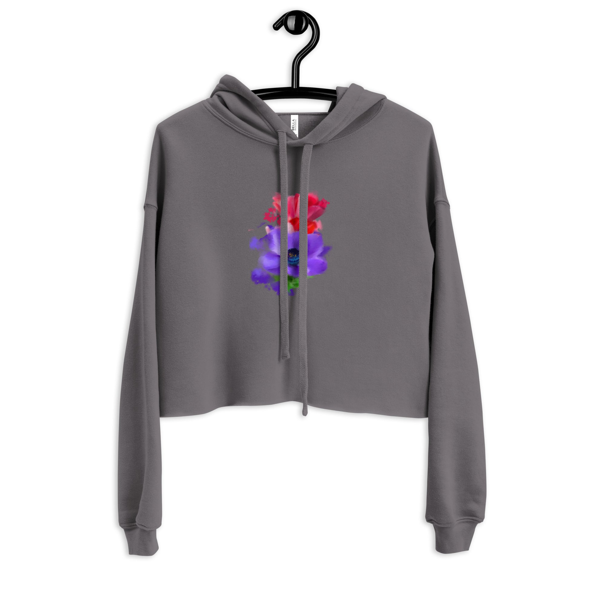 Flower Bundle Crop Hoodie - Starzzyco