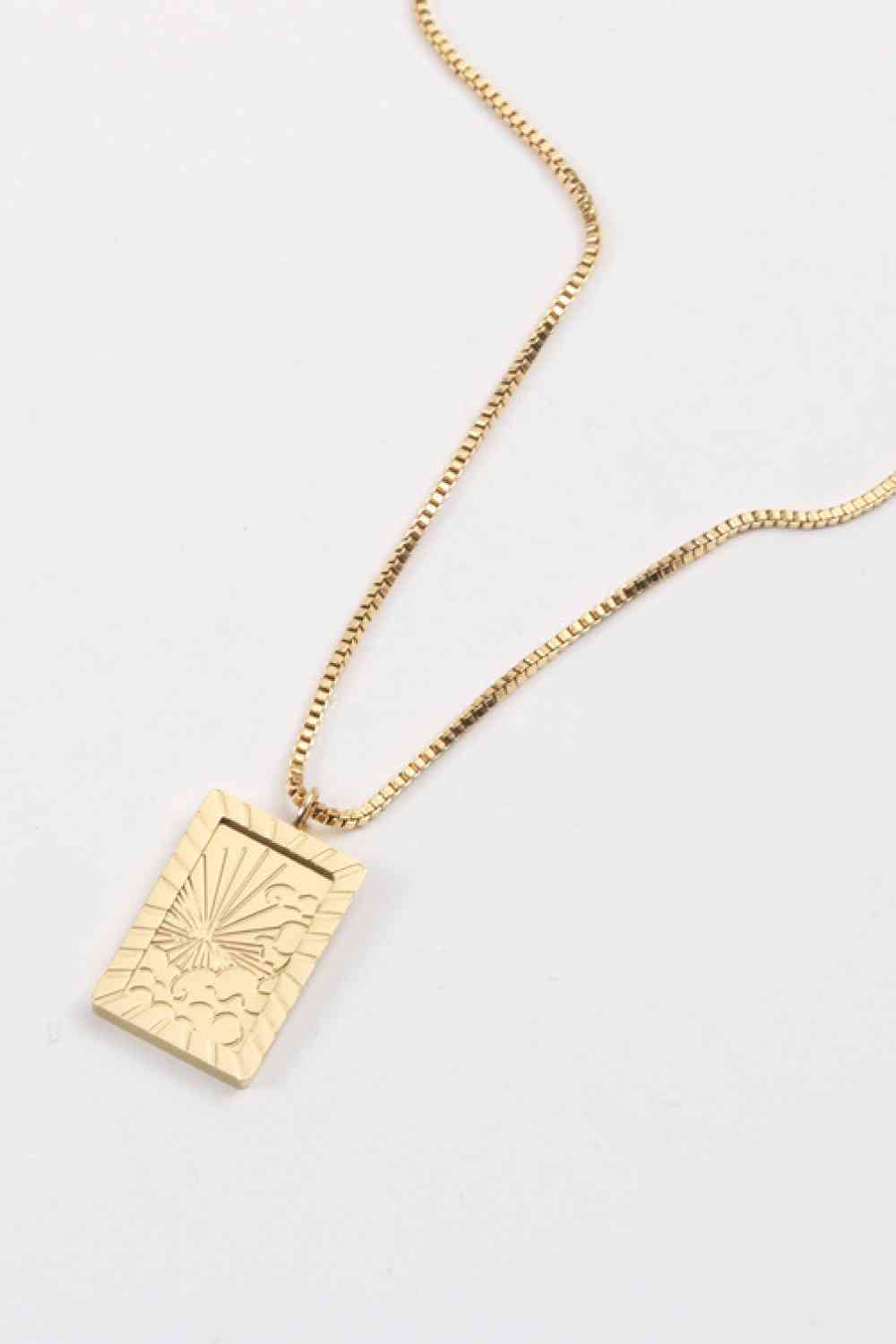 Stainless Steel 18K Gold-Plated Necklace - Starzzyco