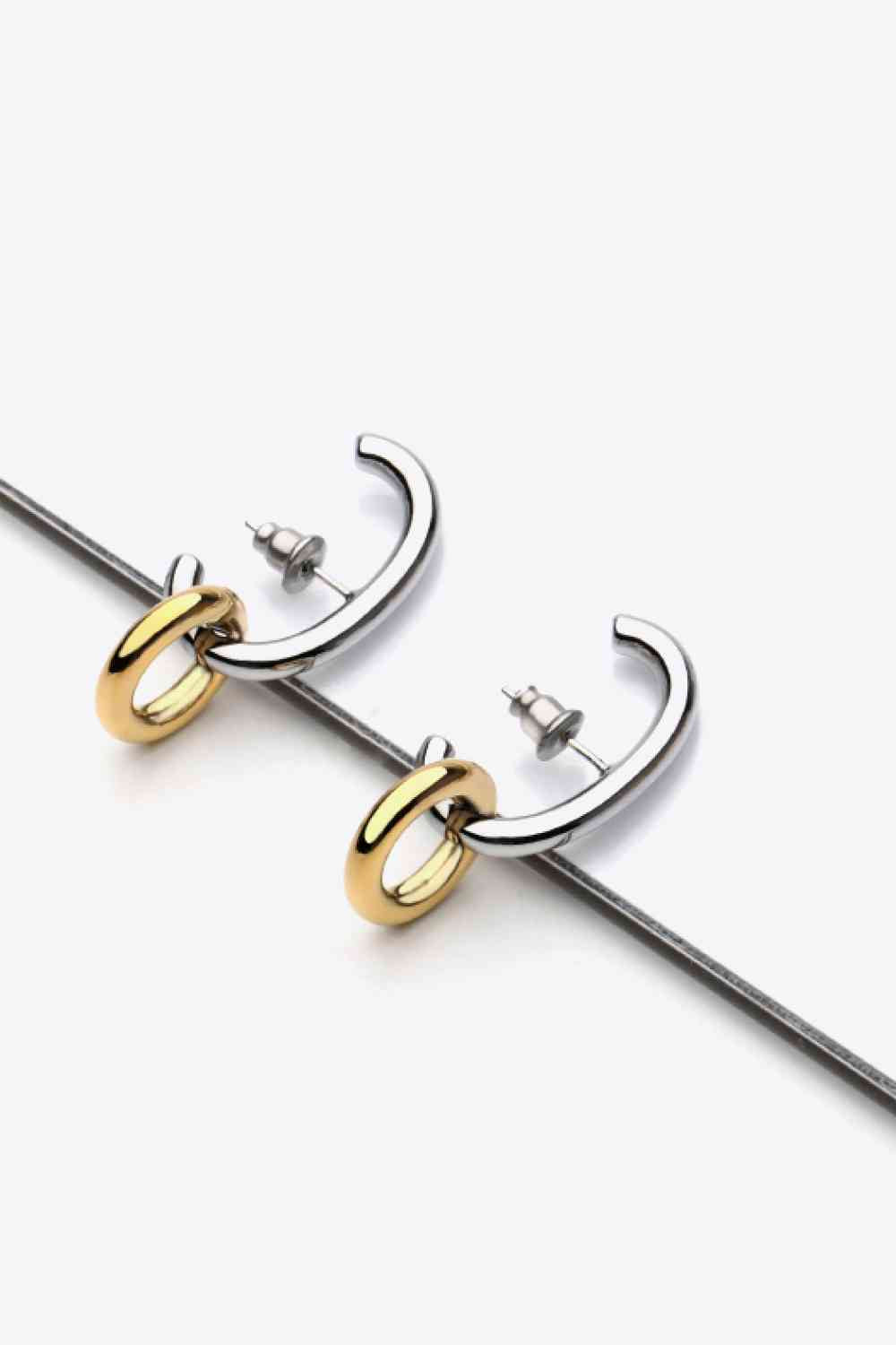 At Your Best 18K Gold-Plated Copper Drop Earrings - Starzzyco
