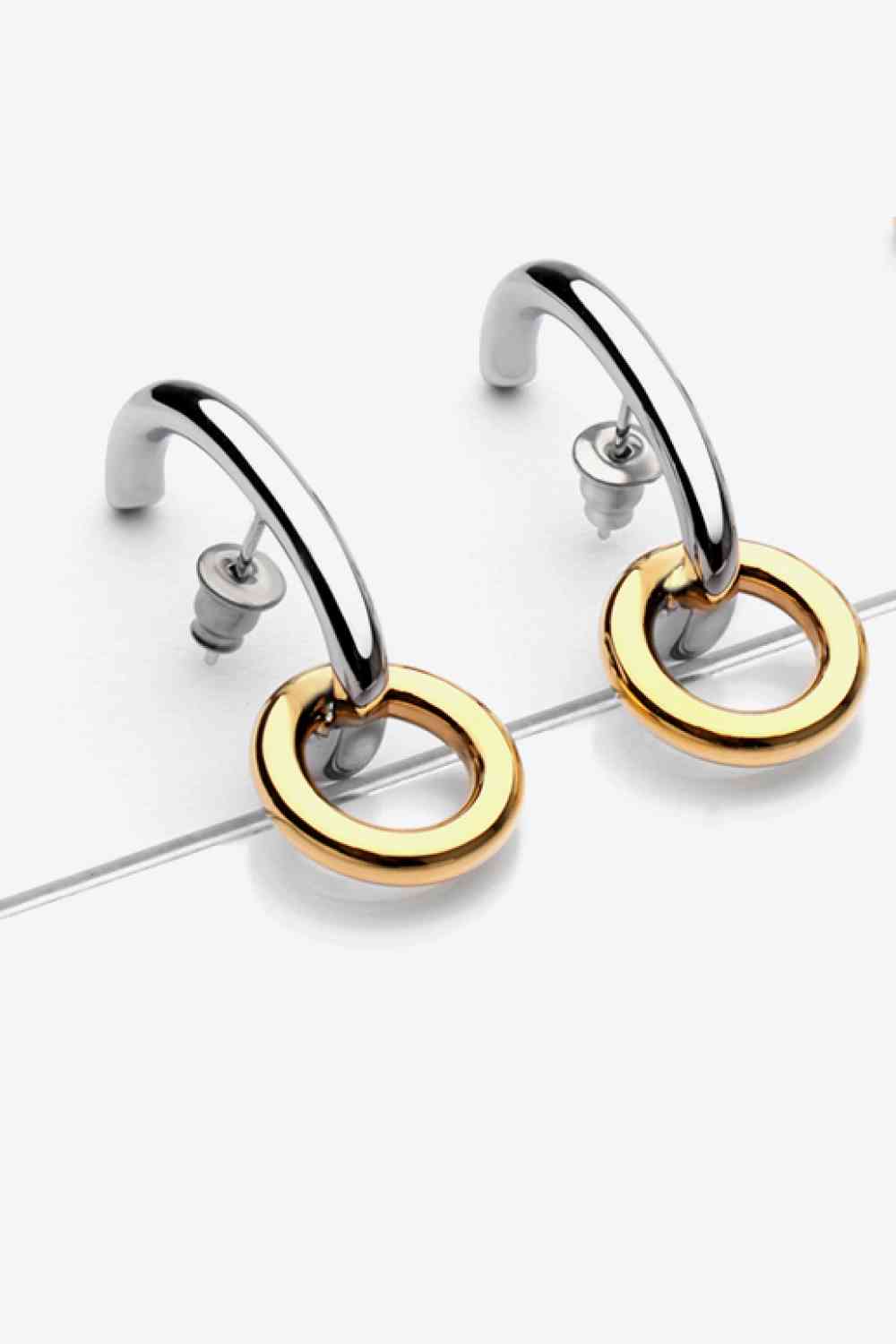 At Your Best 18K Gold-Plated Copper Drop Earrings - Starzzyco