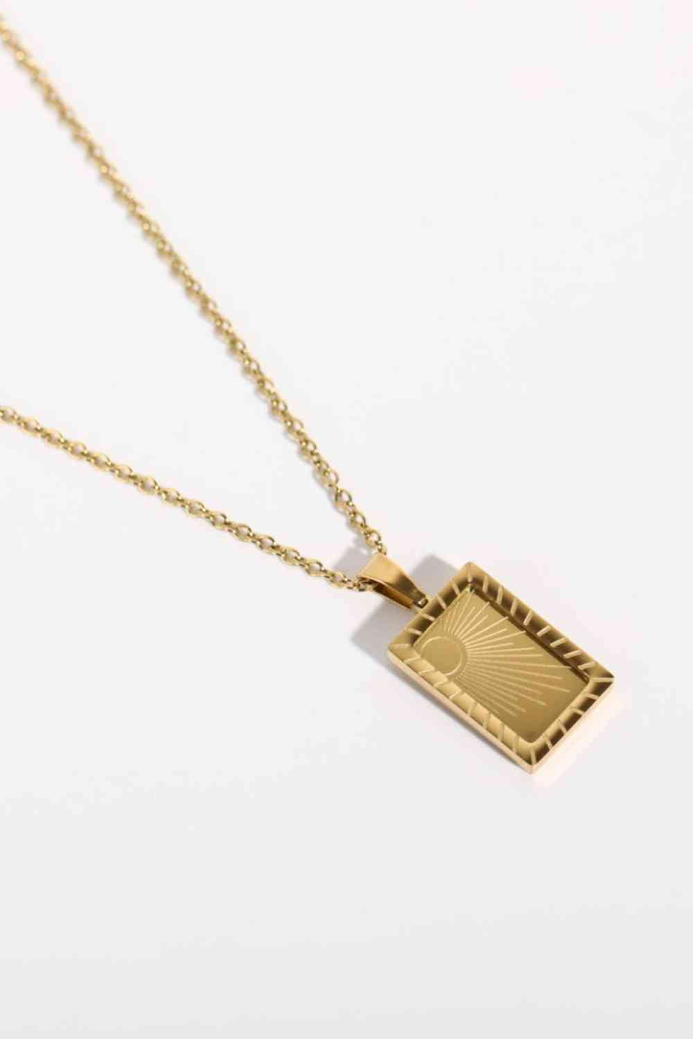 Stainless Steel 18K Gold-Plated Necklace - Starzzyco